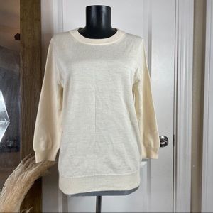 J. Crew Crewneck Merino Wool Sweater in Medium